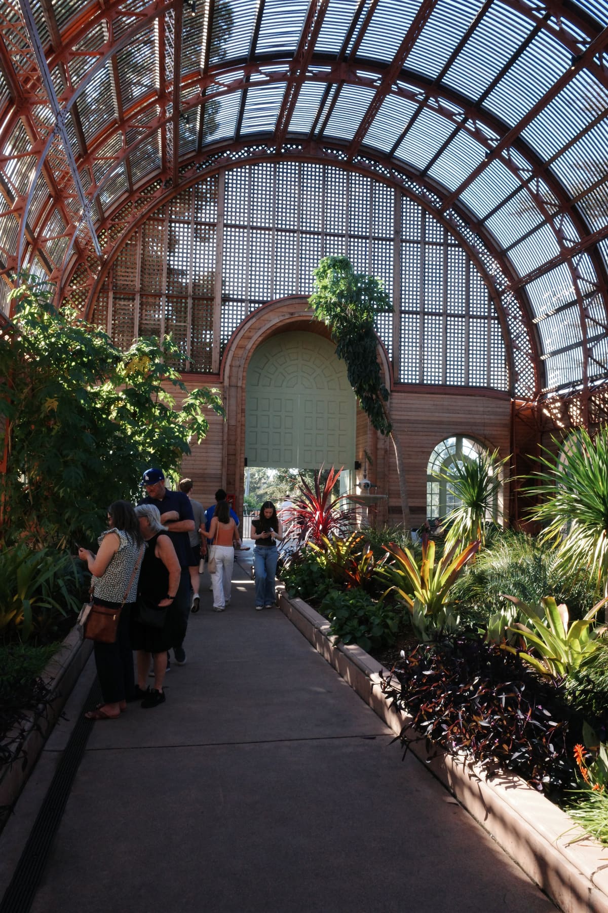 Stand-in frame, Balboa Park, San Diego