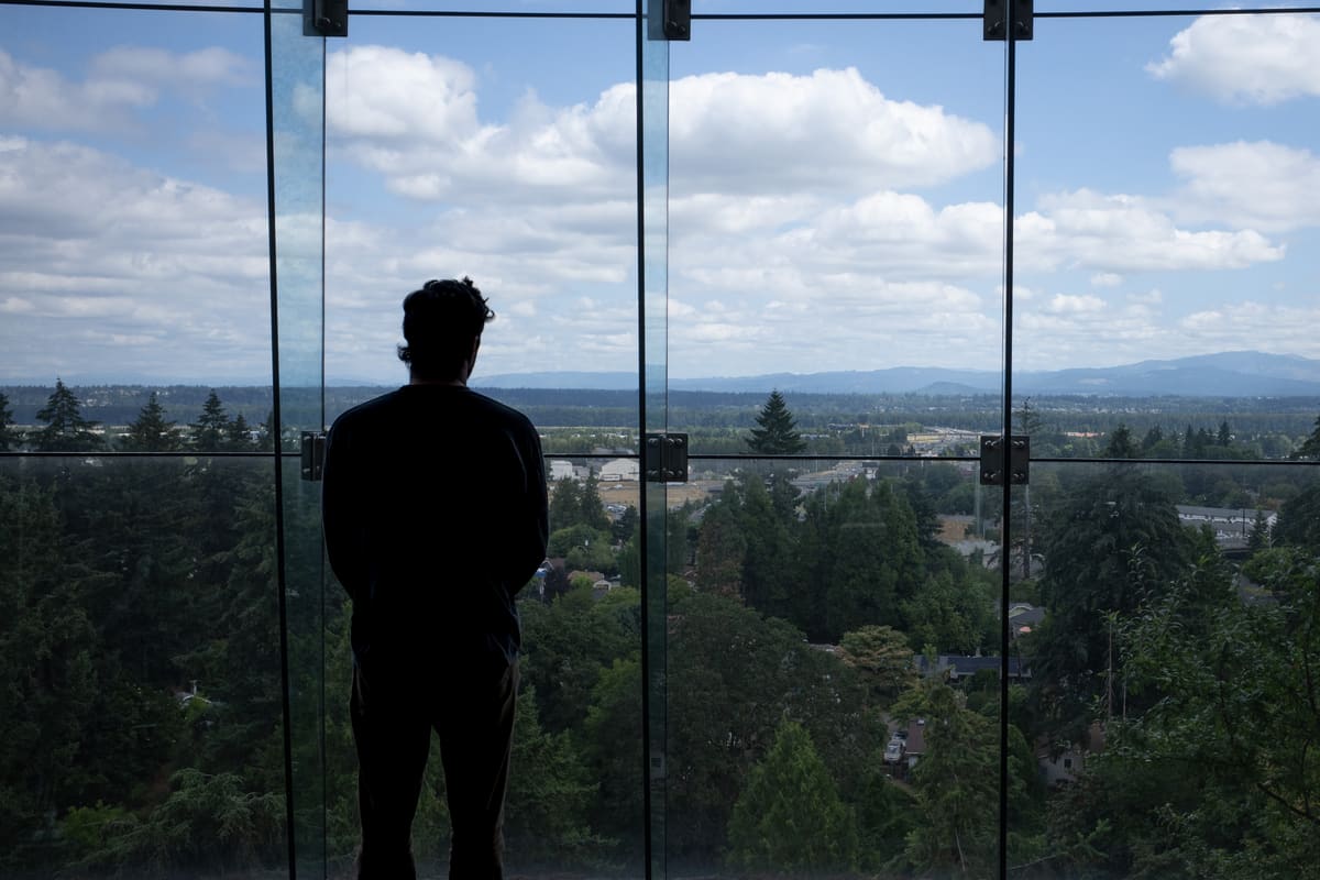 Silhouette in Portland